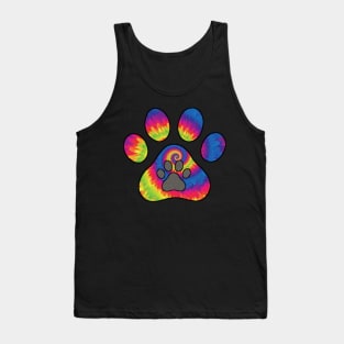 Footsteps Cat Style Tank Top